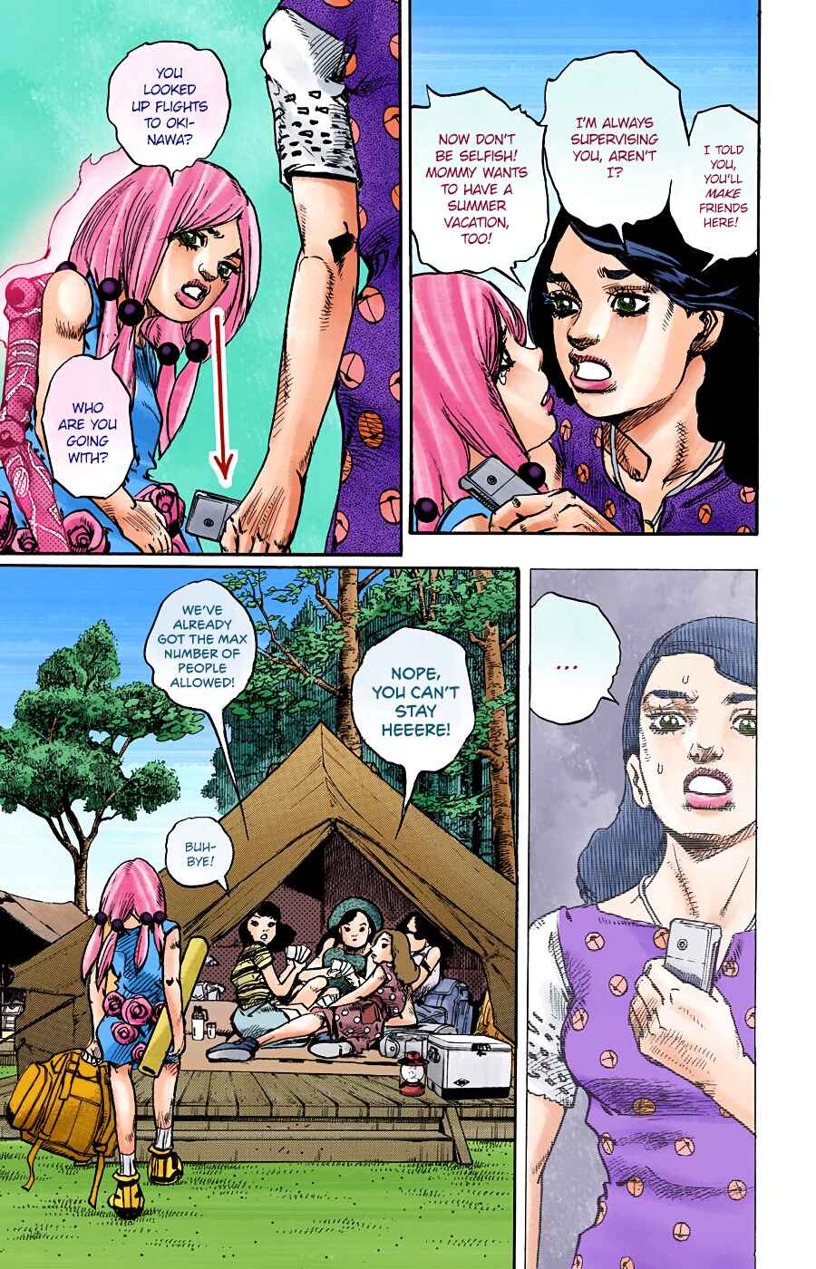 Page 3 Chapter 102 JoJos Bizarre Adventure, Part 8: JoJolion (Official Colored)