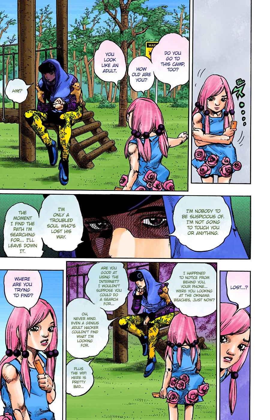 Page 9 Chapter 102 JoJos Bizarre Adventure, Part 8: JoJolion (Official Colored)