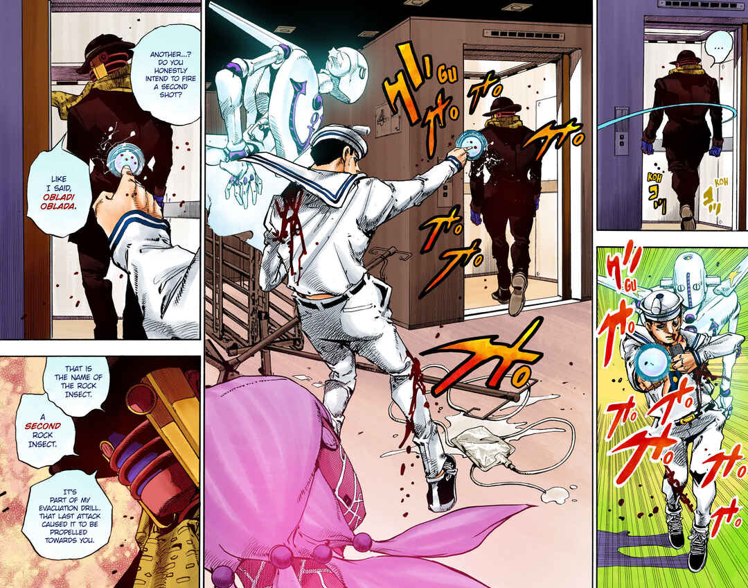 Page 10 Chapter 105 JoJos Bizarre Adventure, Part 8: JoJolion (Official Colored)