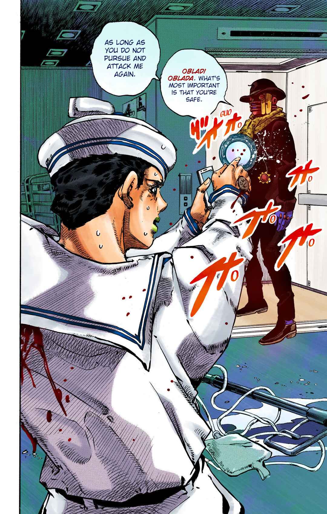 Page 12 Chapter 105 JoJos Bizarre Adventure, Part 8: JoJolion (Official Colored)