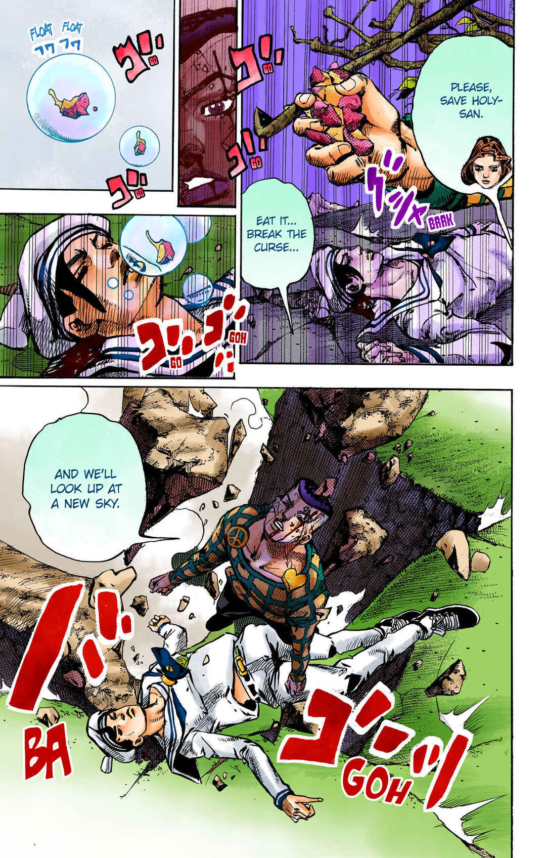 Page 4 Chapter 105 JoJos Bizarre Adventure, Part 8: JoJolion (Official Colored)