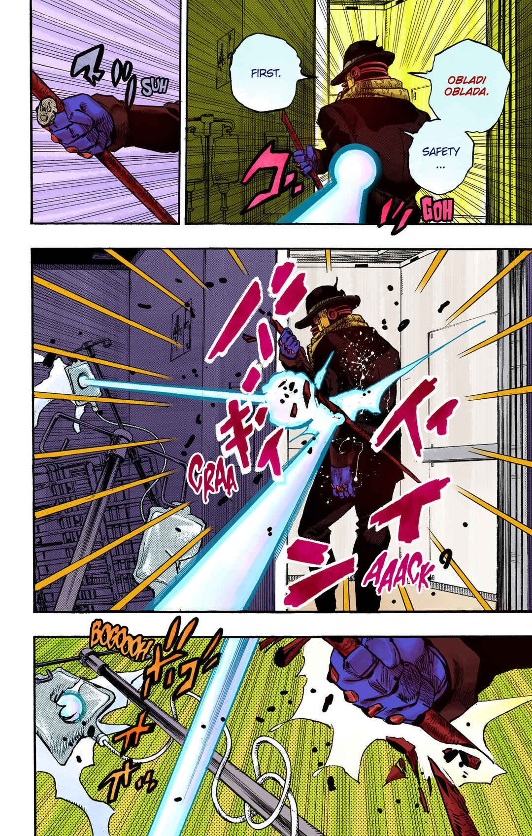Page 8 Chapter 105 JoJos Bizarre Adventure, Part 8: JoJolion (Official Colored)