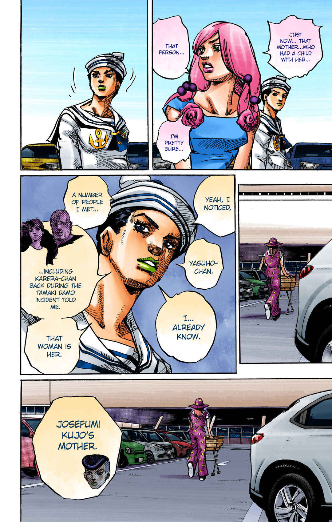 Page 34 Chapter 110 JoJos Bizarre Adventure, Part 8: JoJolion (Official Colored)