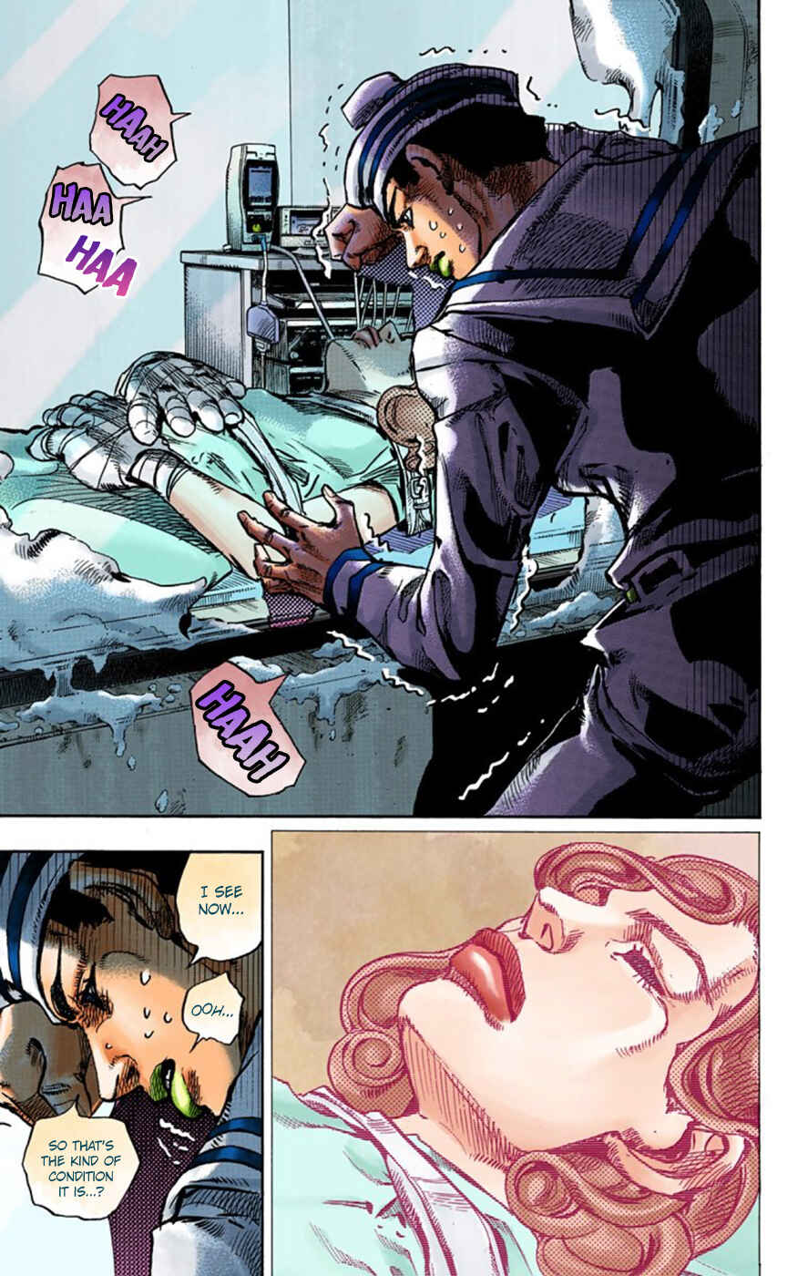 Page 13 Chapter 58 JoJos Bizarre Adventure, Part 8: JoJolion (Official Colored)