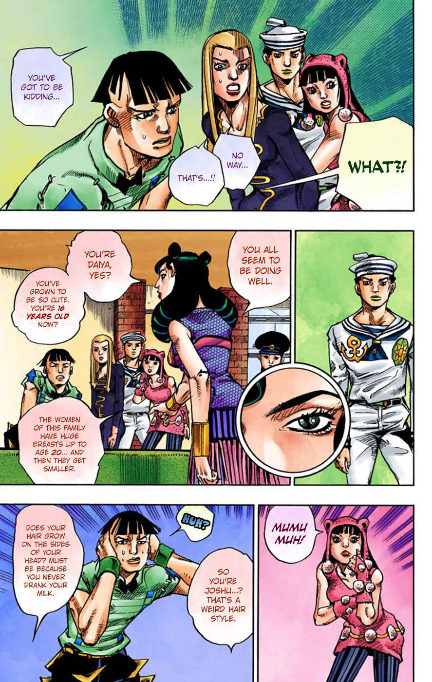 Page 25 Chapter 58 JoJos Bizarre Adventure, Part 8: JoJolion (Official Colored)