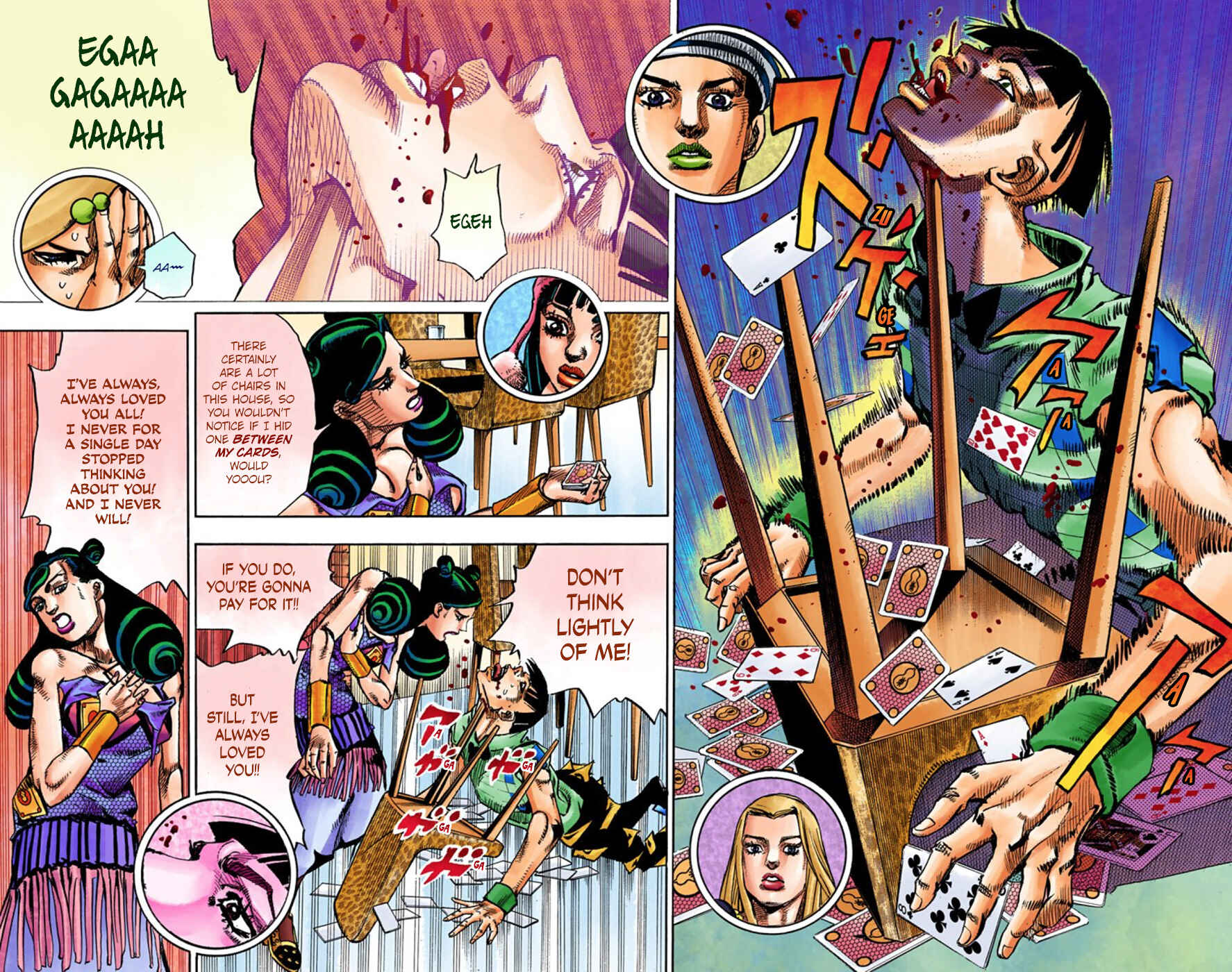 Page 38 Chapter 58 JoJos Bizarre Adventure, Part 8: JoJolion (Official Colored)