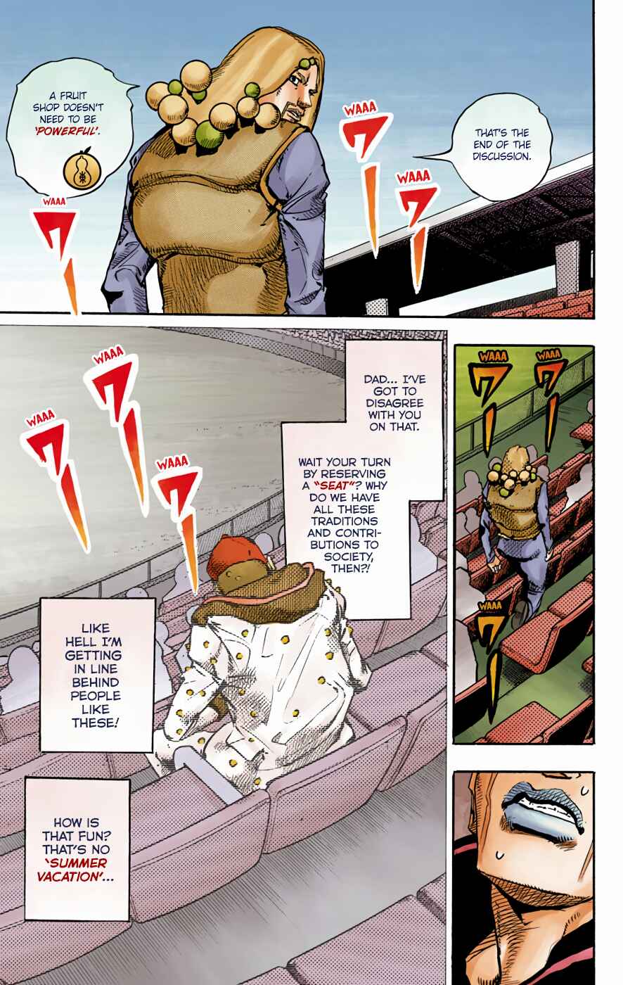 Page 9 Chapter 72 JoJos Bizarre Adventure, Part 8: JoJolion (Official Colored)