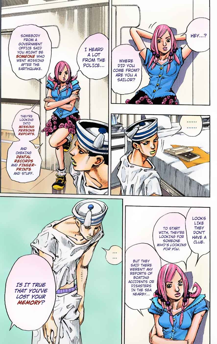Page 12 Chapter 2 JoJos Bizarre Adventure, Part 8: JoJolion (Official Colored)