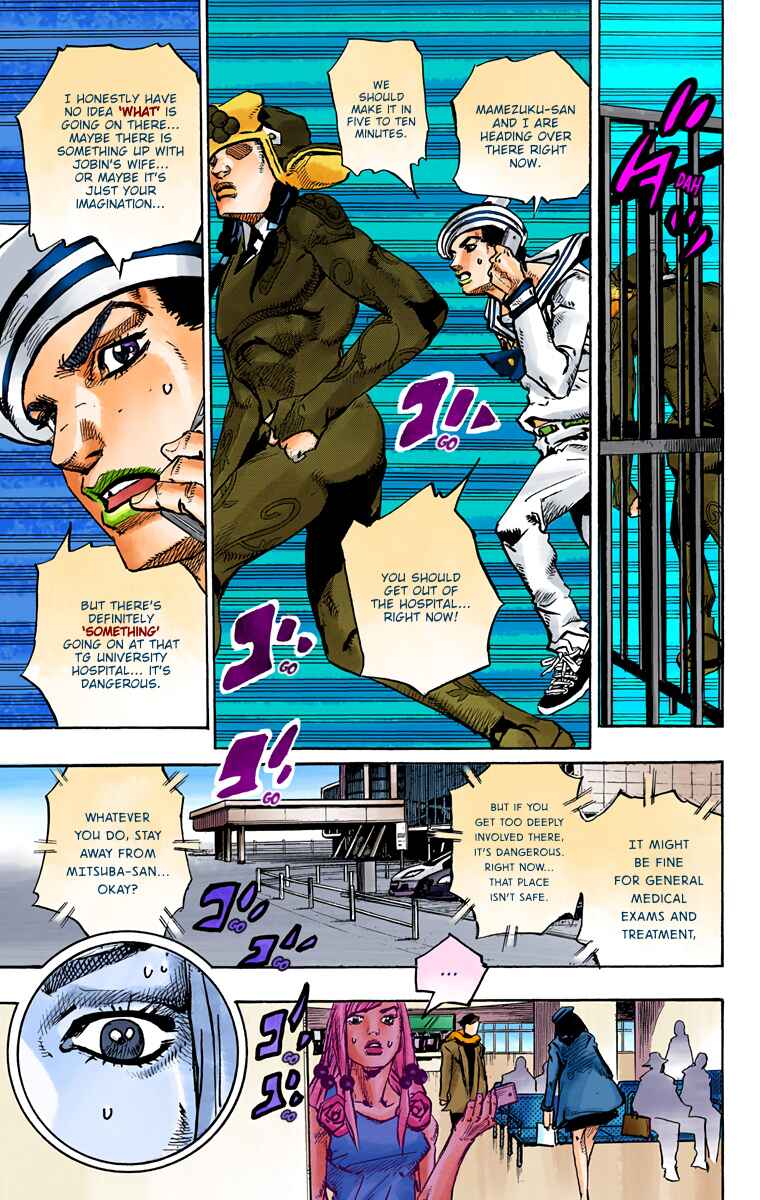 Page 10 Chapter 78 JoJos Bizarre Adventure, Part 8: JoJolion (Official Colored)