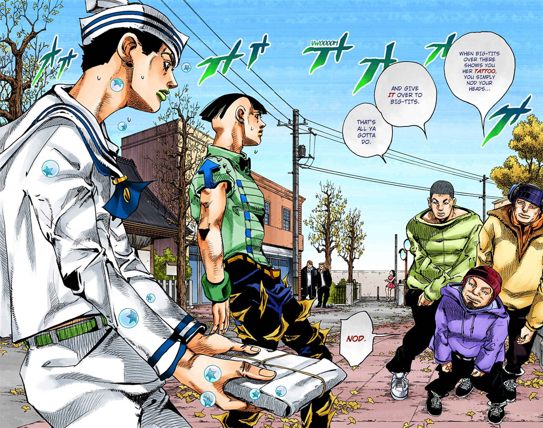 Page 4 Chapter 20 JoJos Bizarre Adventure, Part 8: JoJolion (Official Colored)