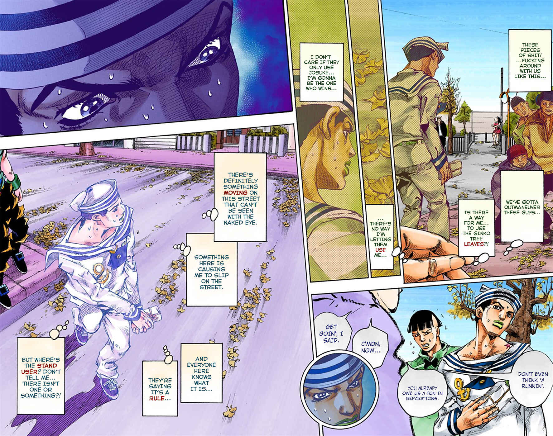 Page 9 Chapter 20 JoJos Bizarre Adventure, Part 8: JoJolion (Official Colored)