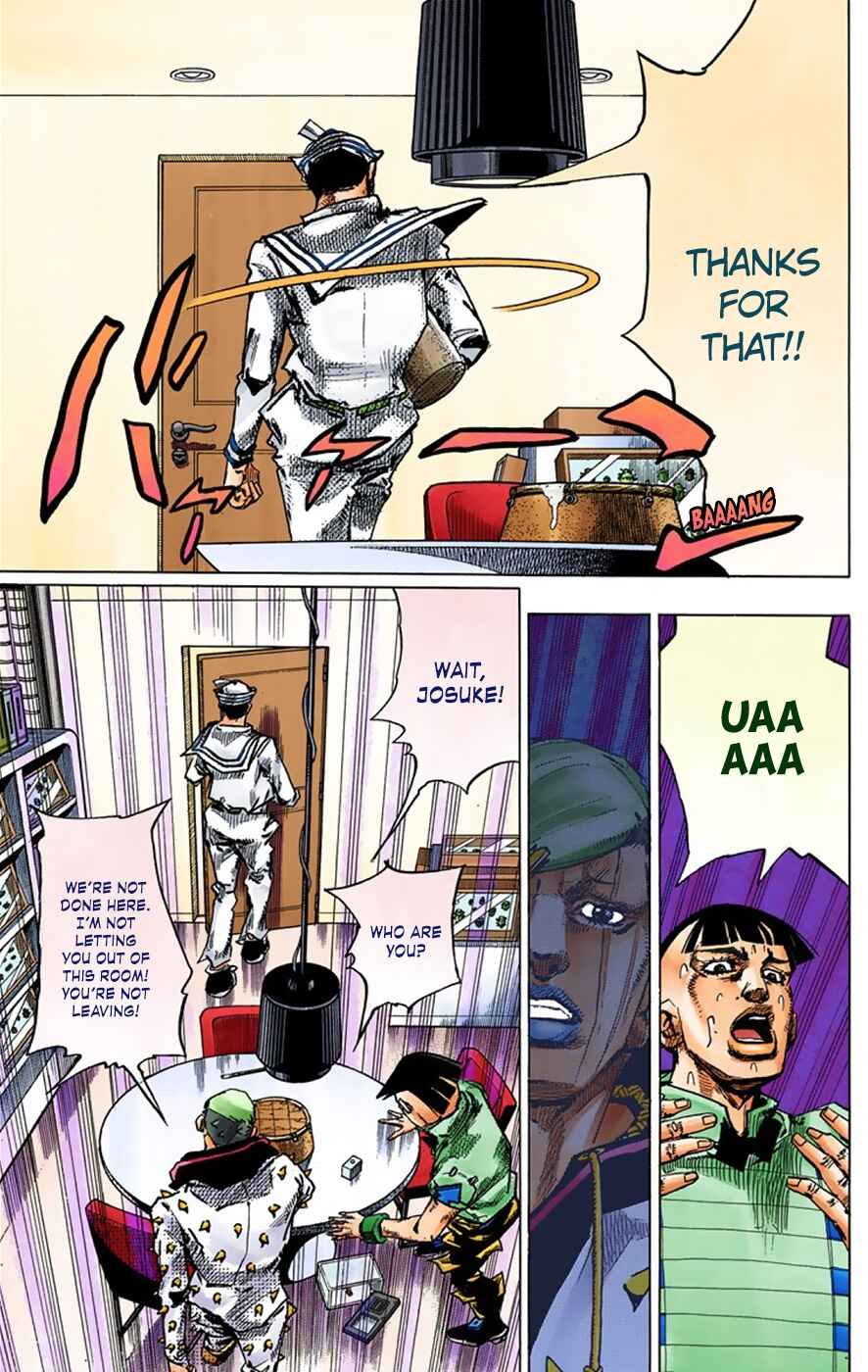 Page 38 Chapter 37 JoJos Bizarre Adventure, Part 8: JoJolion (Official Colored)