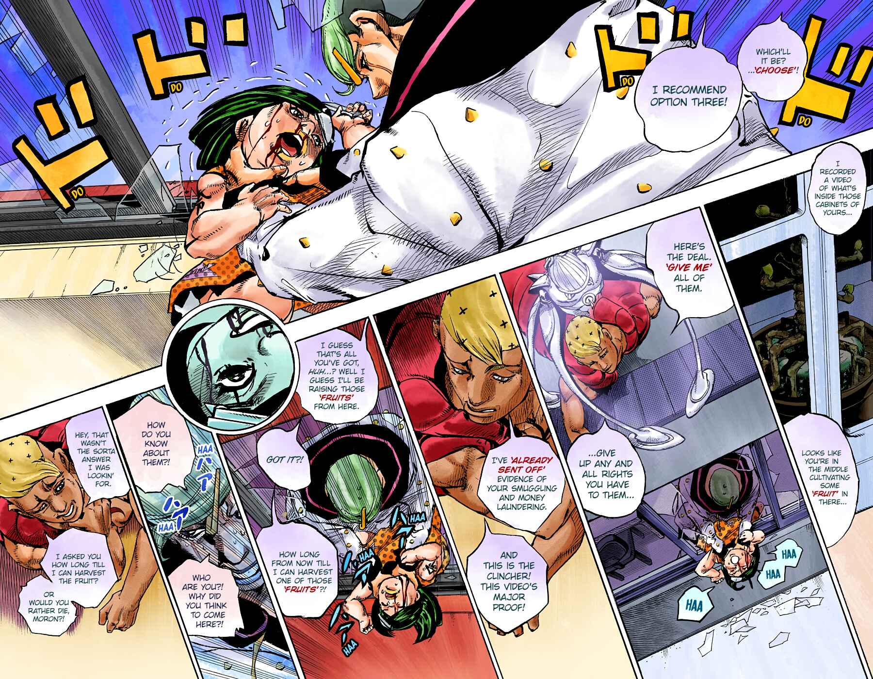 Page 8 Chapter 88 JoJos Bizarre Adventure, Part 8: JoJolion (Official Colored)