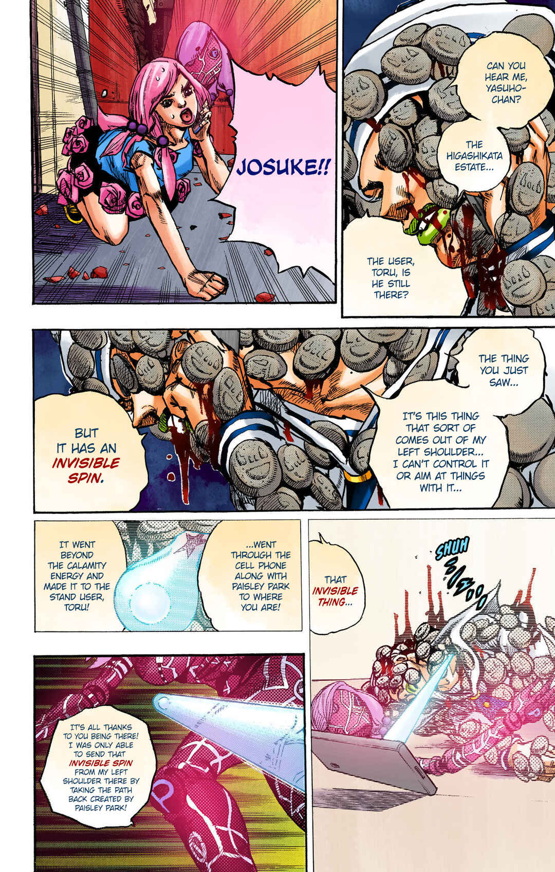 Page 14 Chapter 106 JoJos Bizarre Adventure, Part 8: JoJolion (Official Colored)