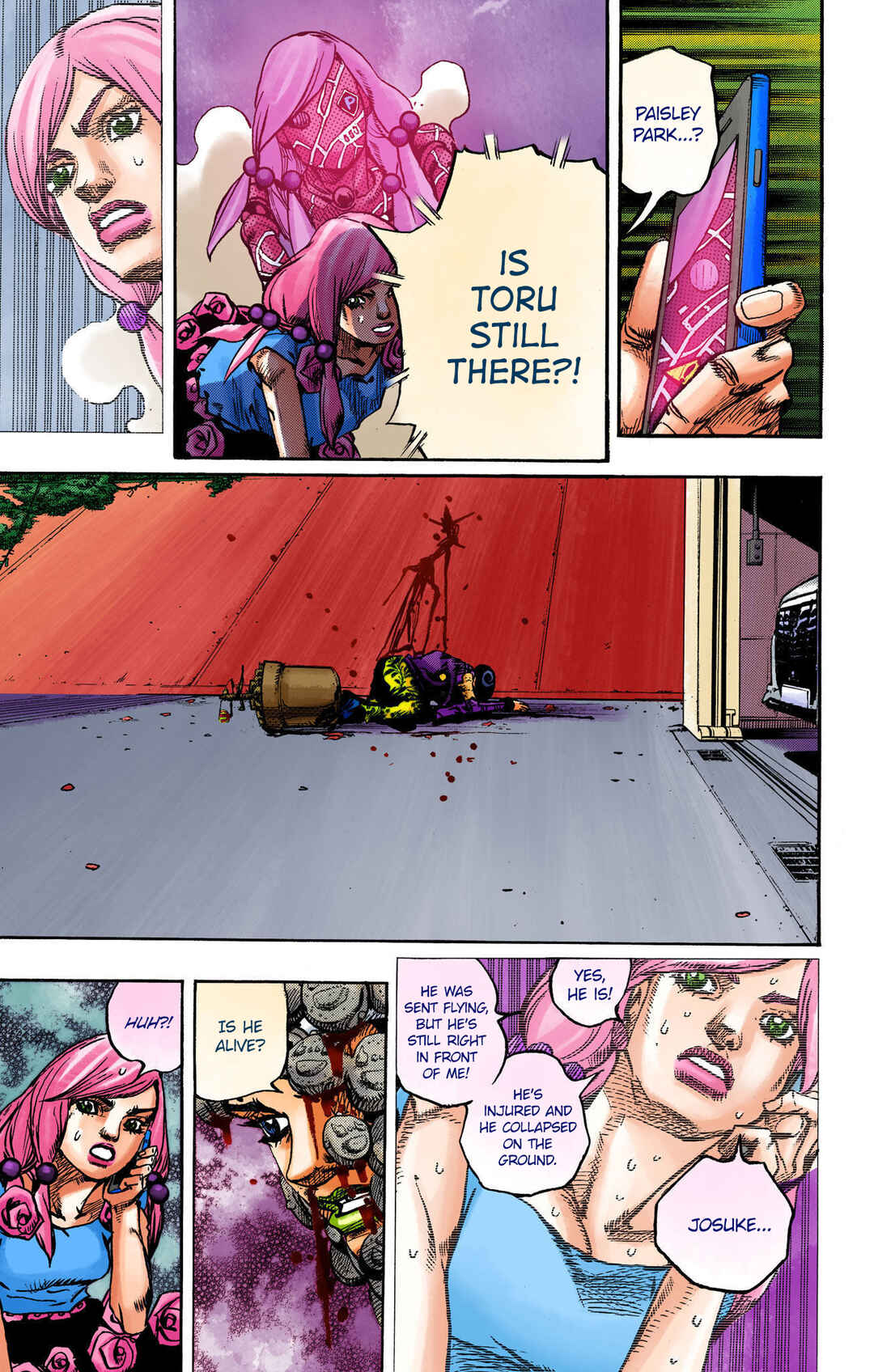 Page 15 Chapter 106 JoJos Bizarre Adventure, Part 8: JoJolion (Official Colored)