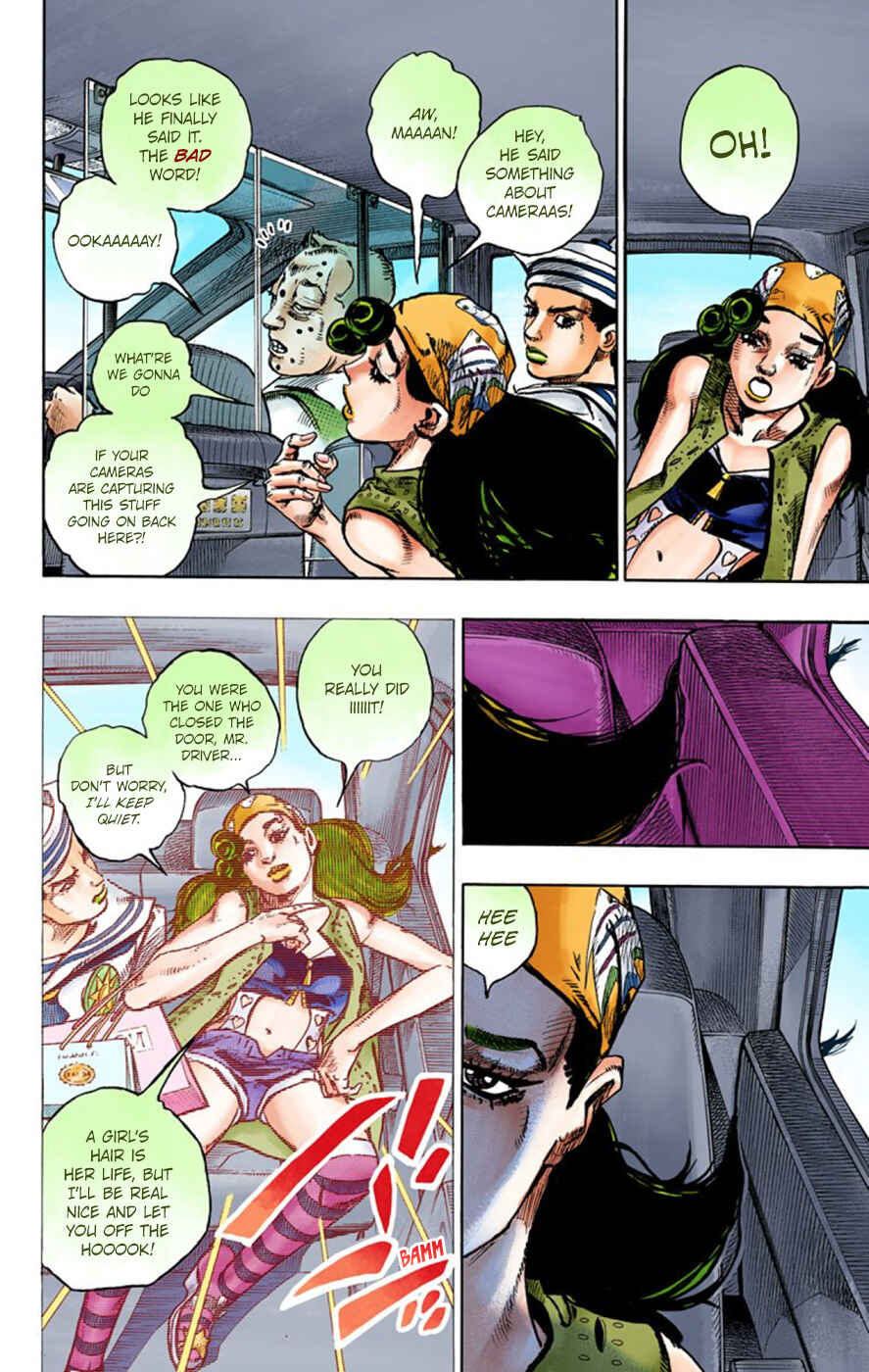 Page 8 Chapter 45 JoJos Bizarre Adventure, Part 8: JoJolion (Official Colored)