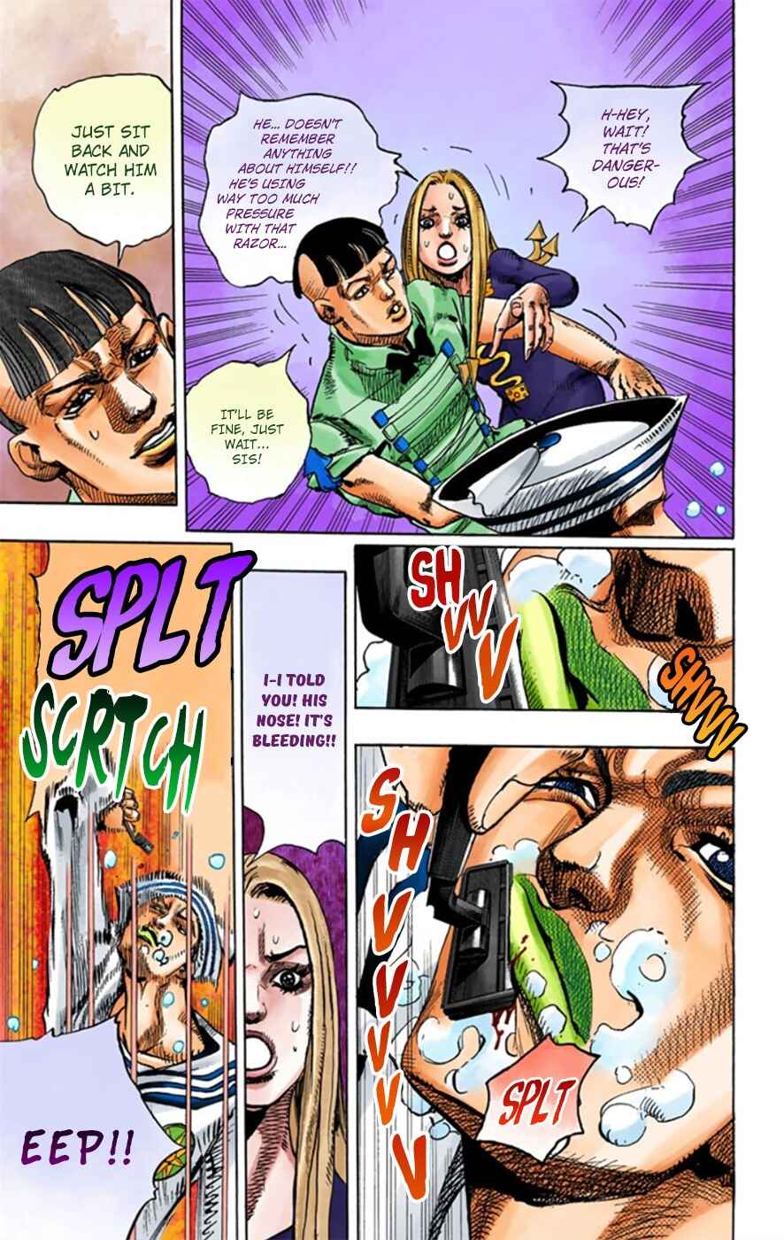Page 12 Chapter 11 JoJos Bizarre Adventure, Part 8: JoJolion (Official Colored)