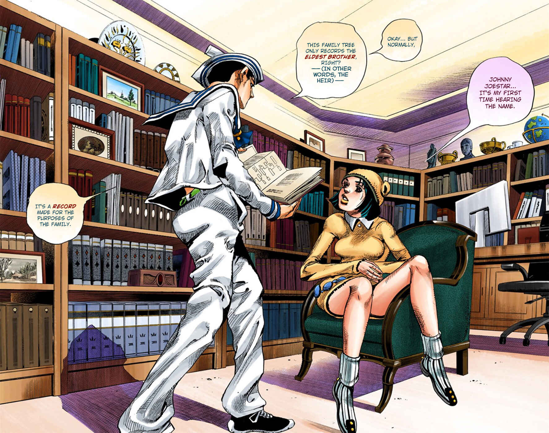 Page 23 Chapter 11 JoJos Bizarre Adventure, Part 8: JoJolion (Official Colored)