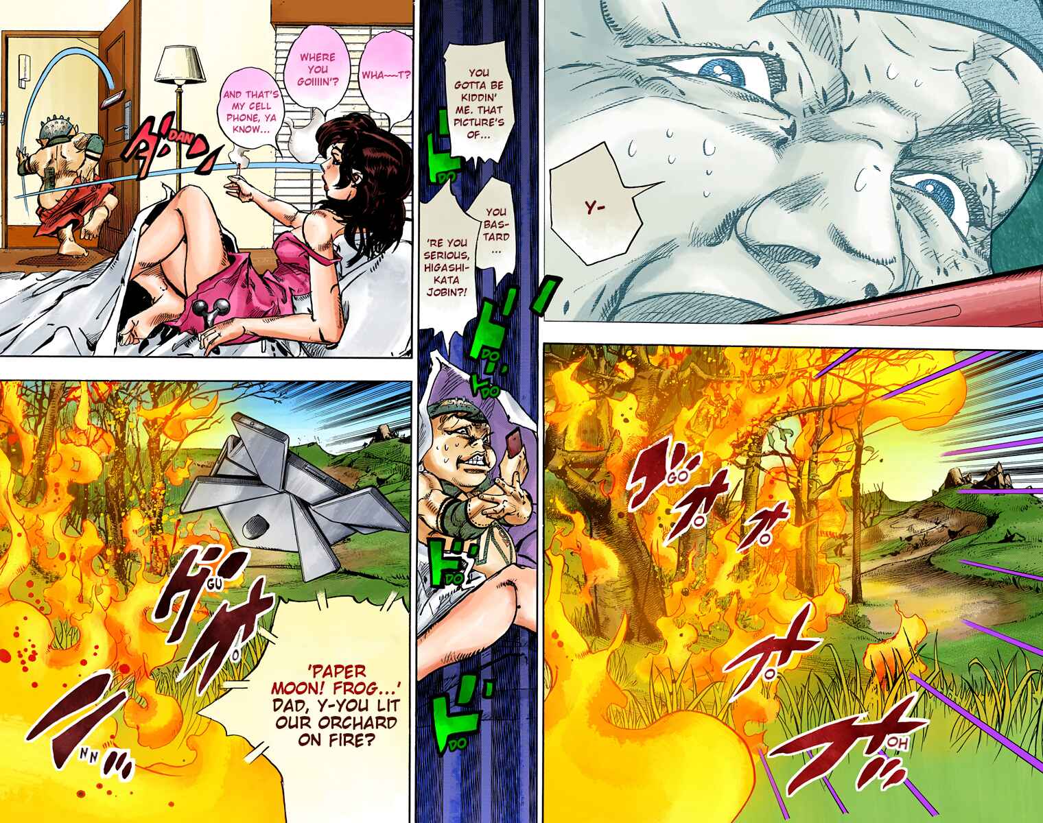 Page 10 Chapter 74 JoJos Bizarre Adventure, Part 8: JoJolion (Official Colored)