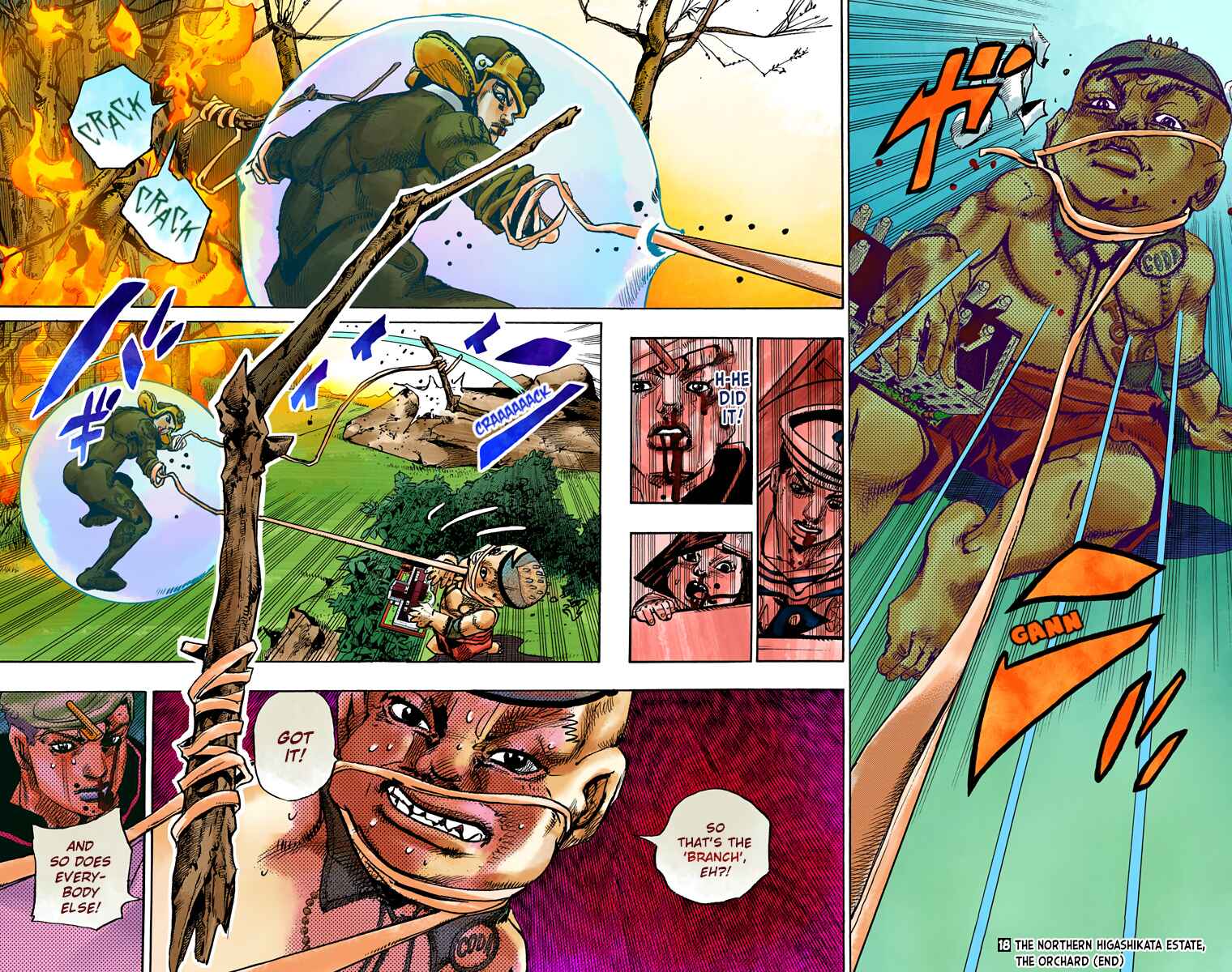 Page 38 Chapter 74 JoJos Bizarre Adventure, Part 8: JoJolion (Official Colored)