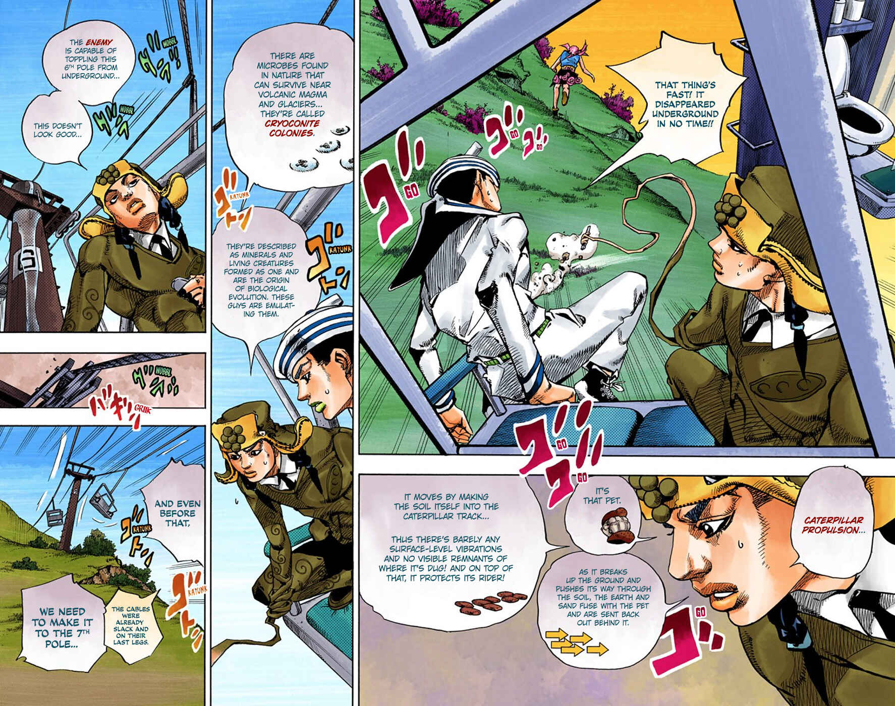 Page 10 Chapter 68 JoJos Bizarre Adventure, Part 8: JoJolion (Official Colored)