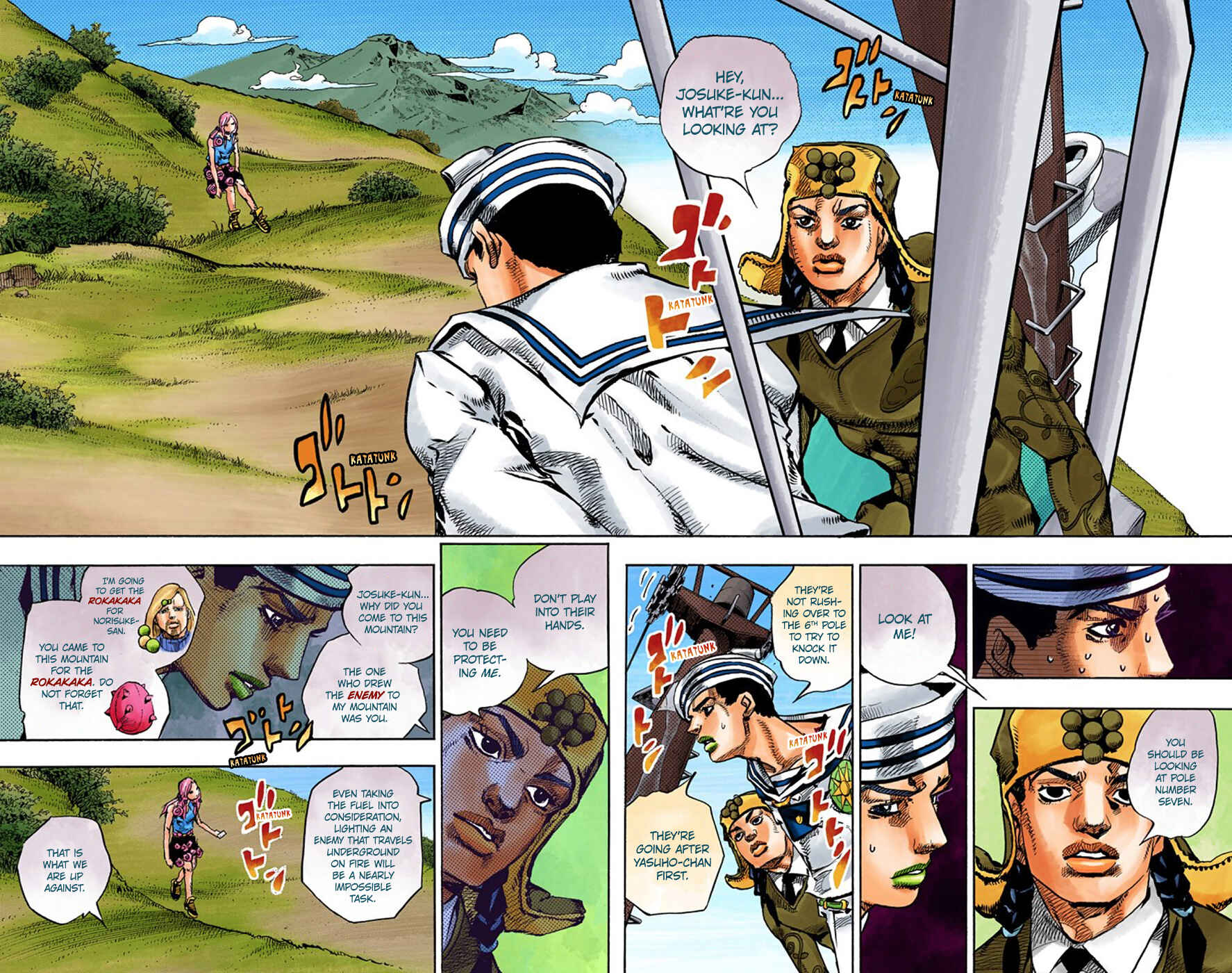 Page 13 Chapter 68 JoJos Bizarre Adventure, Part 8: JoJolion (Official Colored)