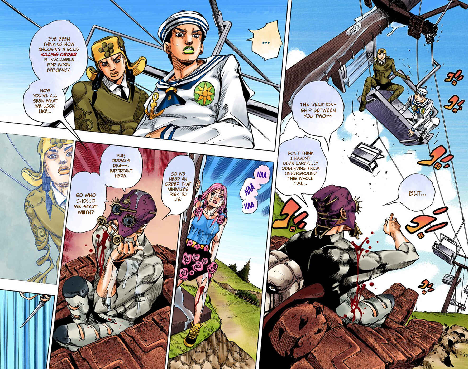 Page 6 Chapter 68 JoJos Bizarre Adventure, Part 8: JoJolion (Official Colored)