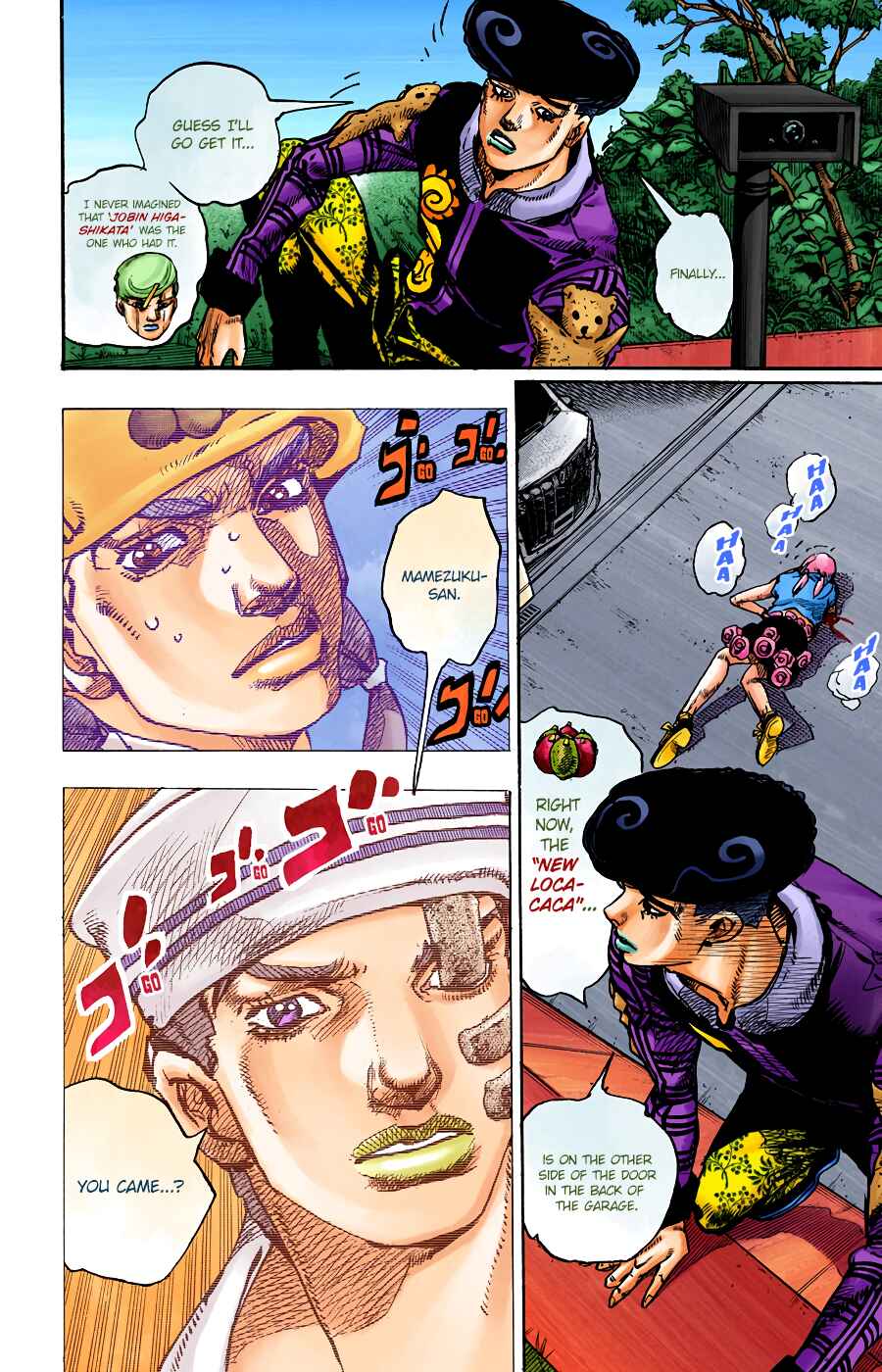 Page 10 Chapter 98 JoJos Bizarre Adventure, Part 8: JoJolion (Official Colored)