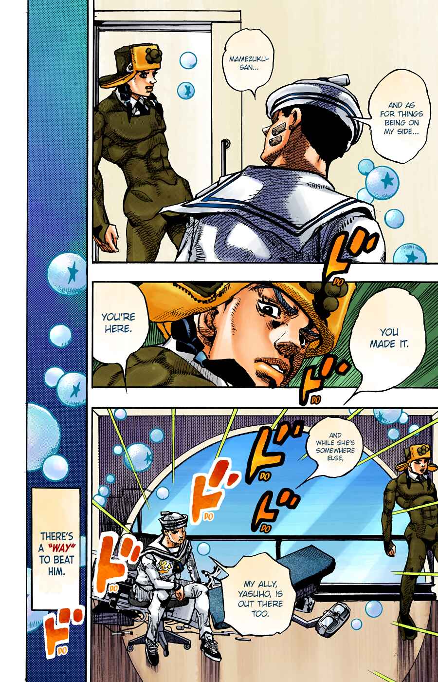 Page 16 Chapter 98 JoJos Bizarre Adventure, Part 8: JoJolion (Official Colored)