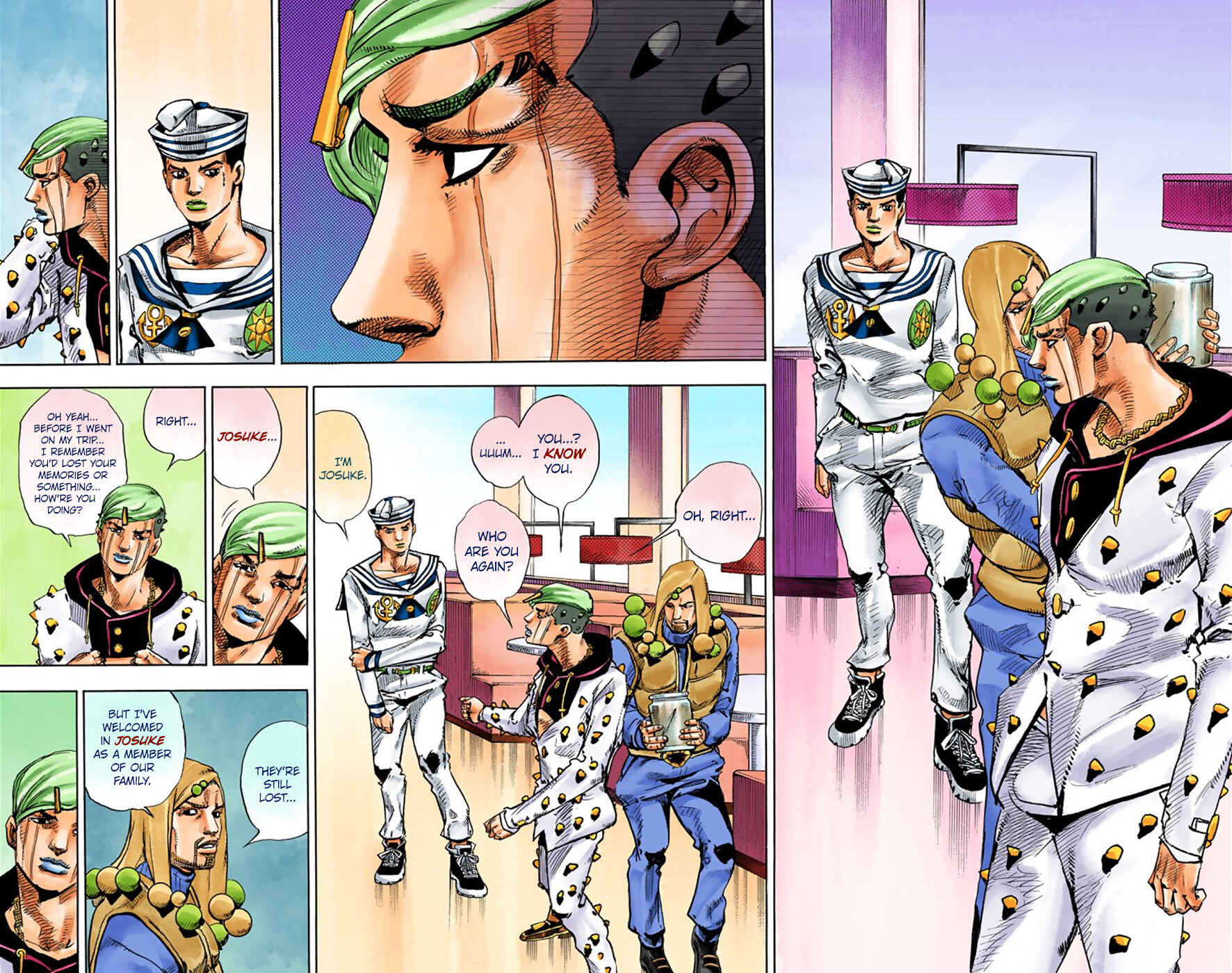 Page 42 Chapter 33 JoJos Bizarre Adventure, Part 8: JoJolion (Official Colored)