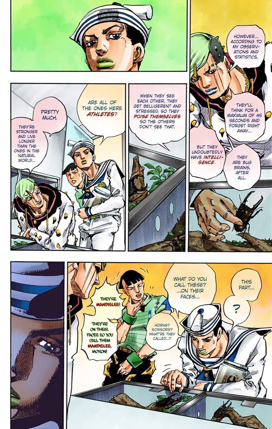Page 28 Chapter 34 JoJos Bizarre Adventure, Part 8: JoJolion (Official Colored)