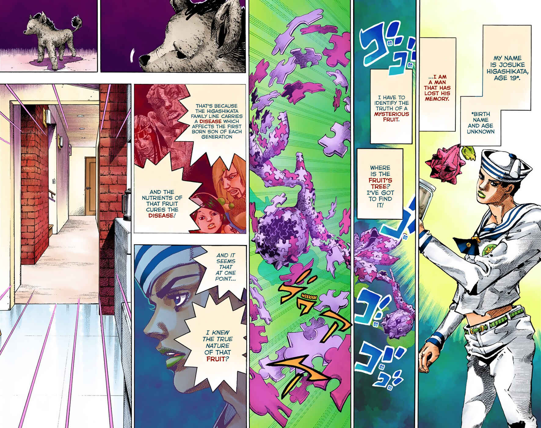 Page 3 Chapter 34 JoJos Bizarre Adventure, Part 8: JoJolion (Official Colored)