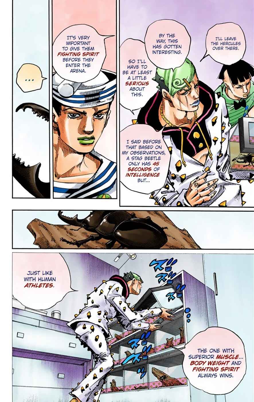 Page 38 Chapter 34 JoJos Bizarre Adventure, Part 8: JoJolion (Official Colored)