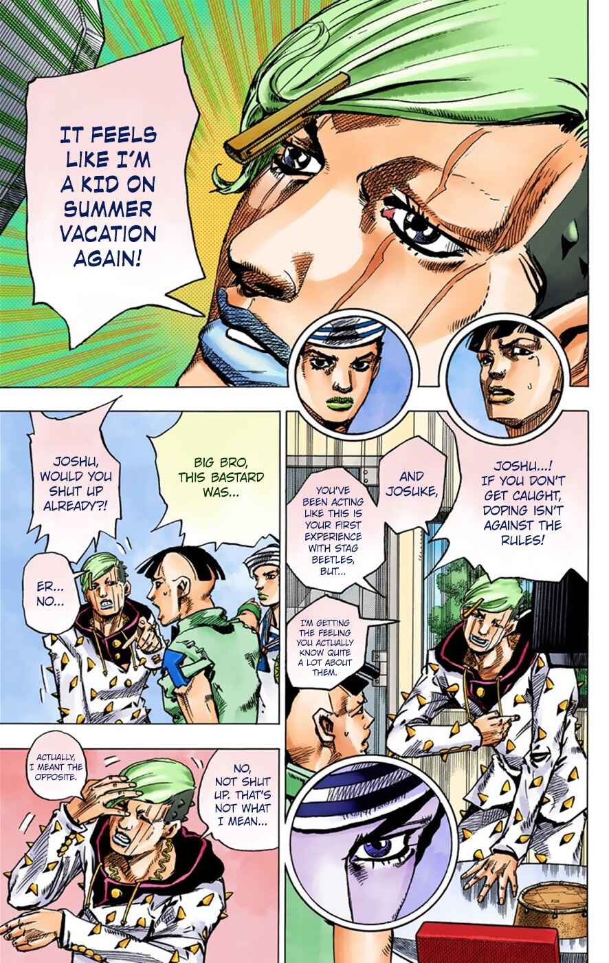 Page 11 Chapter 36 JoJos Bizarre Adventure, Part 8: JoJolion (Official Colored)