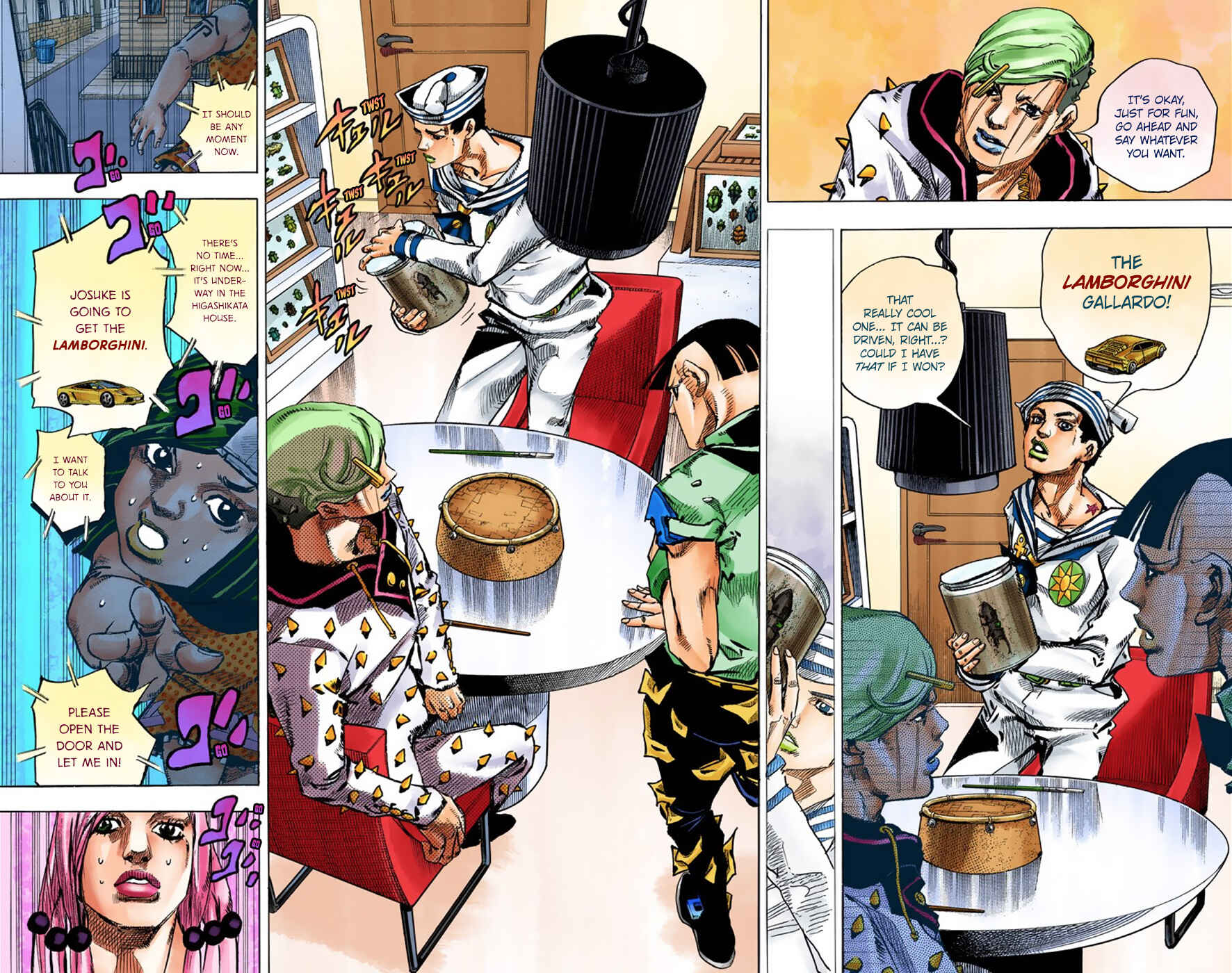 Page 16 Chapter 36 JoJos Bizarre Adventure, Part 8: JoJolion (Official Colored)