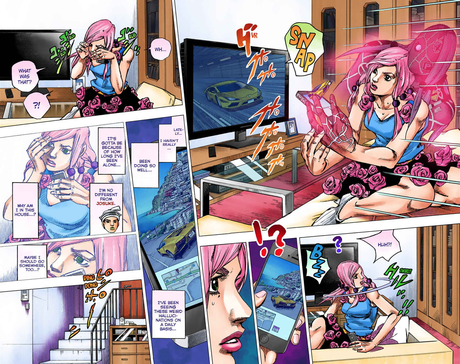 Page 4 Chapter 36 JoJos Bizarre Adventure, Part 8: JoJolion (Official Colored)