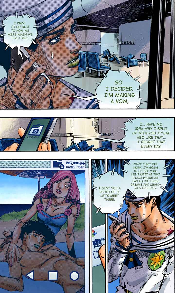 Page 35 Chapter 85 JoJos Bizarre Adventure, Part 8: JoJolion (Official Colored)