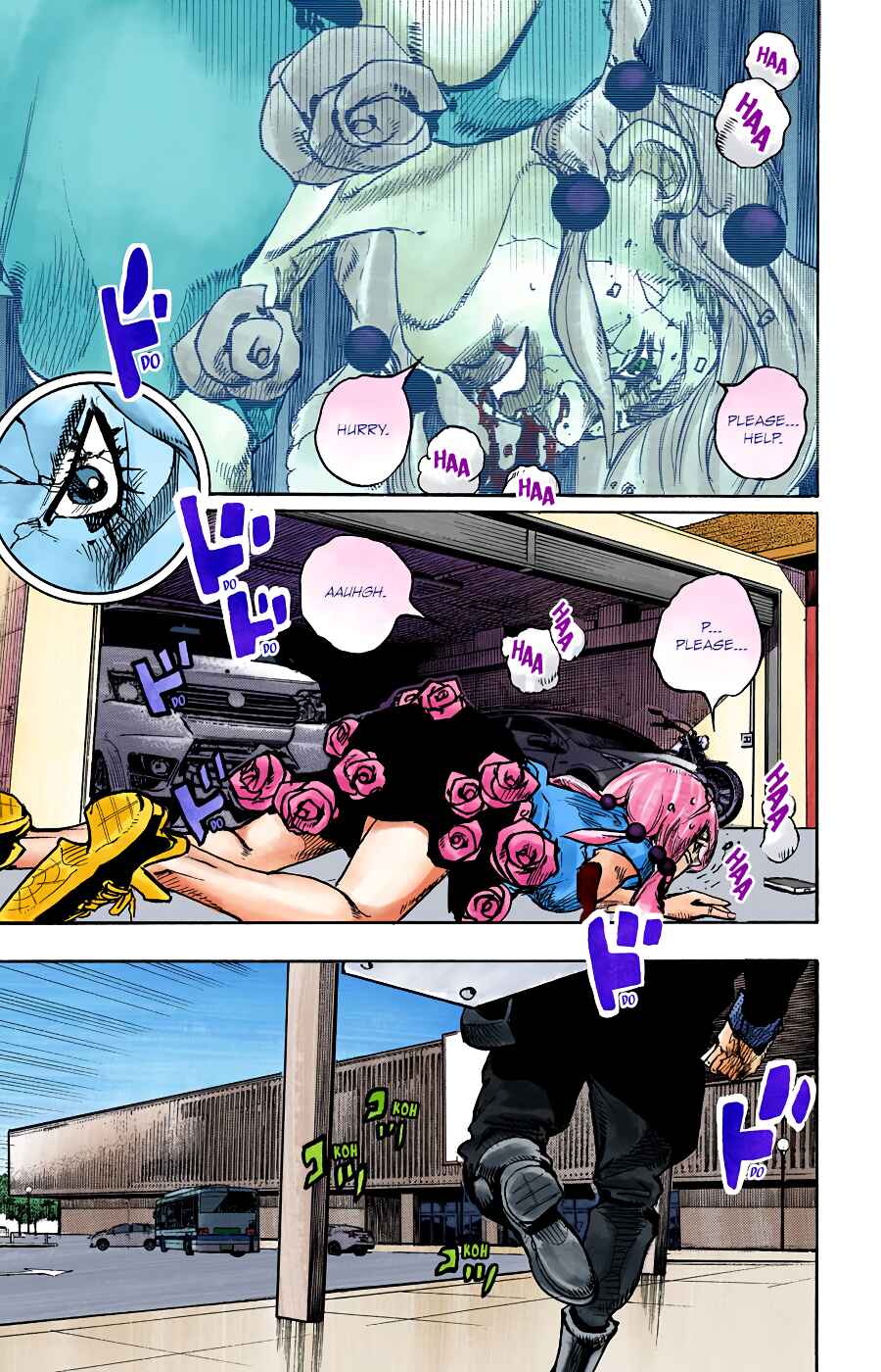Page 21 Chapter 97 JoJos Bizarre Adventure, Part 8: JoJolion (Official Colored)
