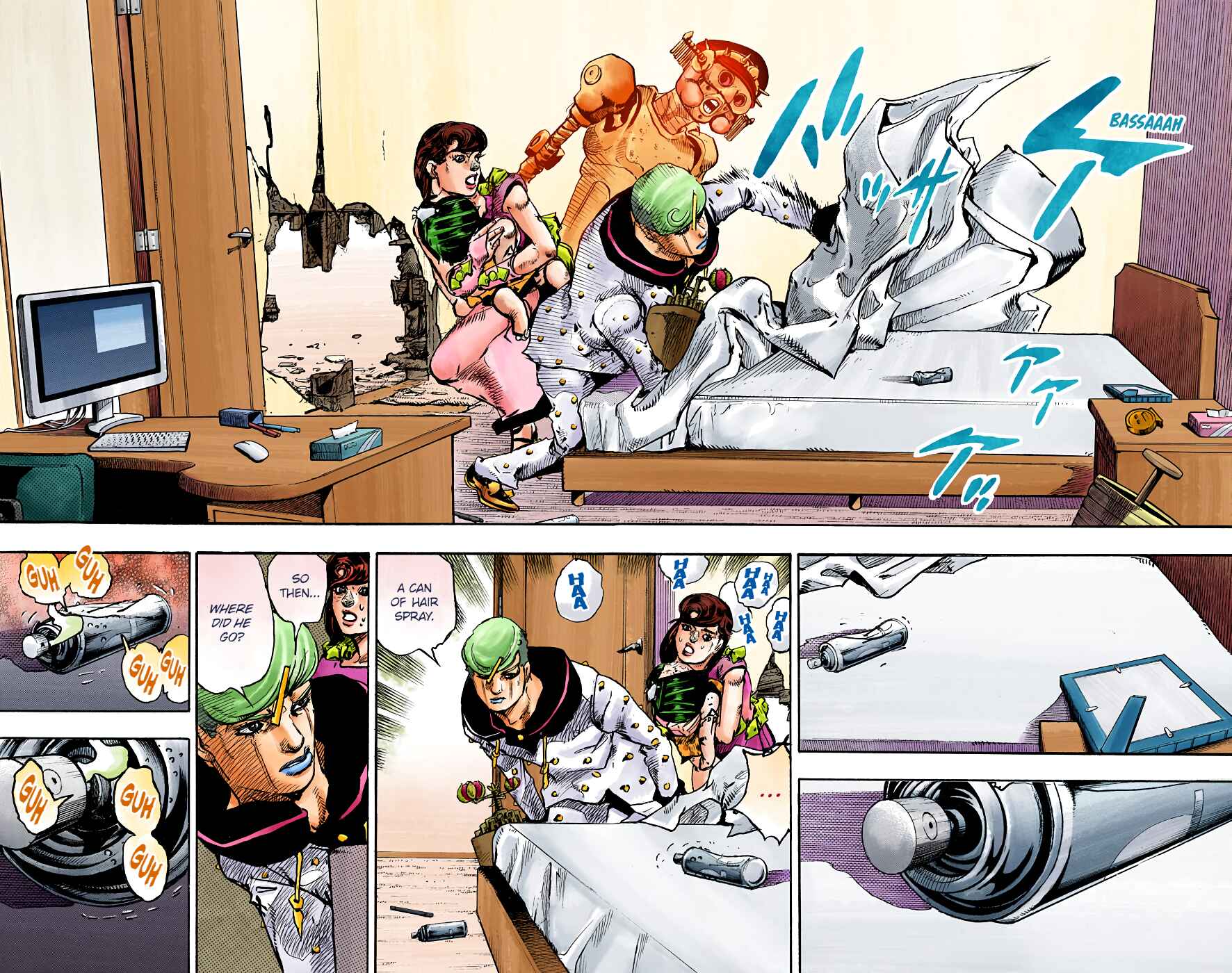 Page 4 Chapter 97 JoJos Bizarre Adventure, Part 8: JoJolion (Official Colored)