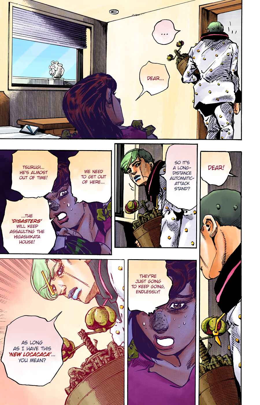 Page 8 Chapter 97 JoJos Bizarre Adventure, Part 8: JoJolion (Official Colored)