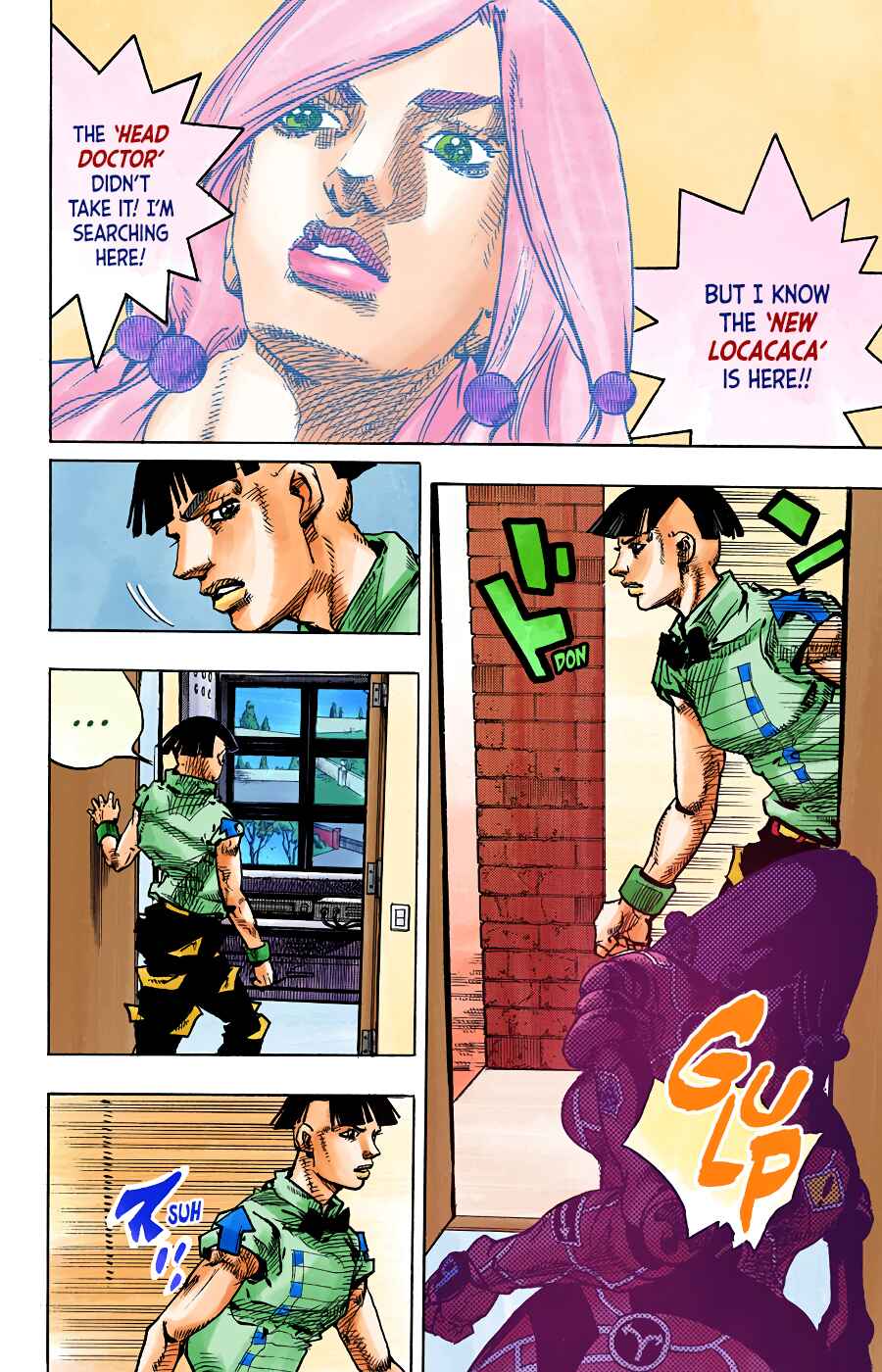 Page 13 Chapter 93 JoJos Bizarre Adventure, Part 8: JoJolion (Official Colored)