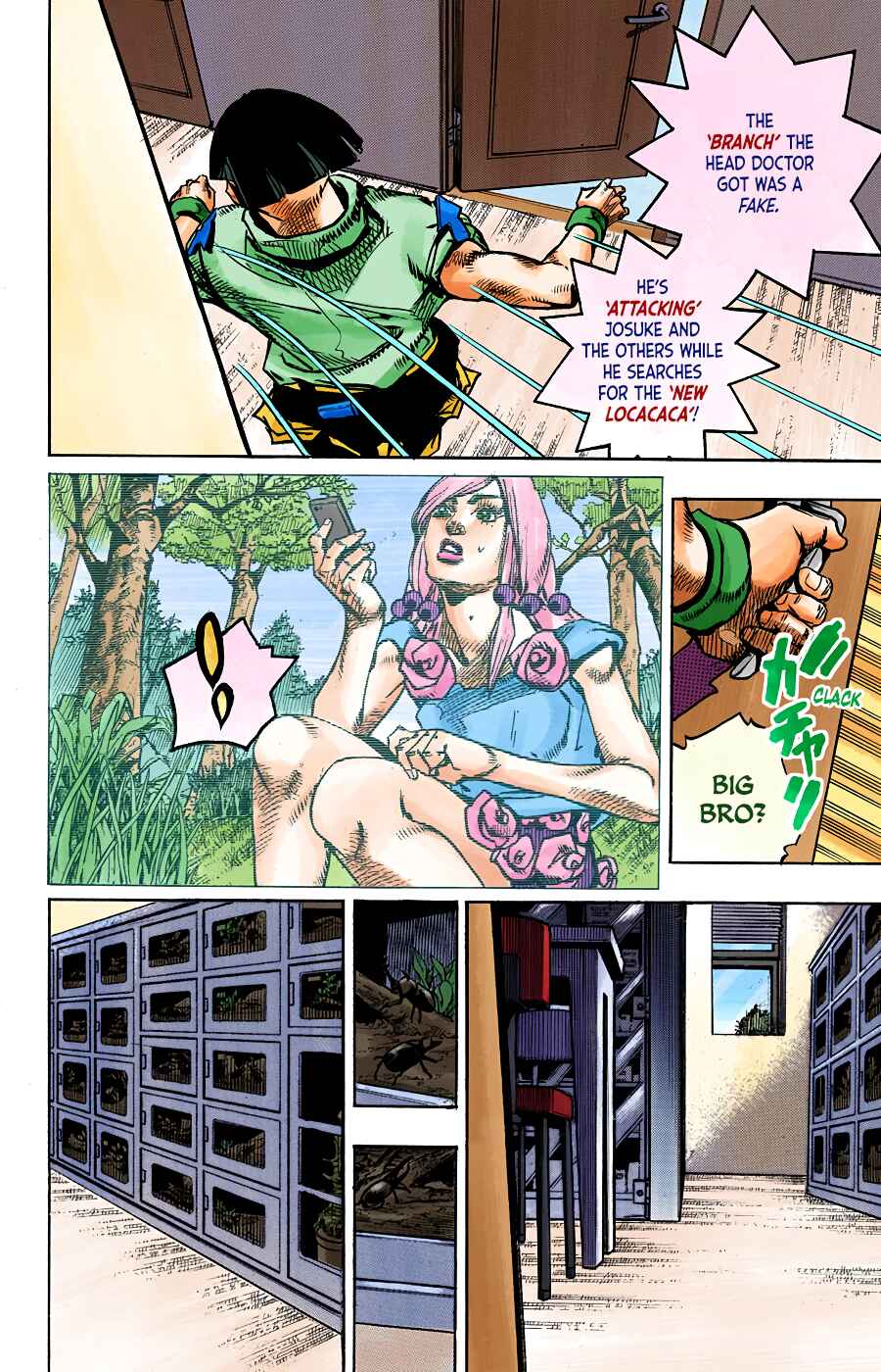 Page 15 Chapter 93 JoJos Bizarre Adventure, Part 8: JoJolion (Official Colored)
