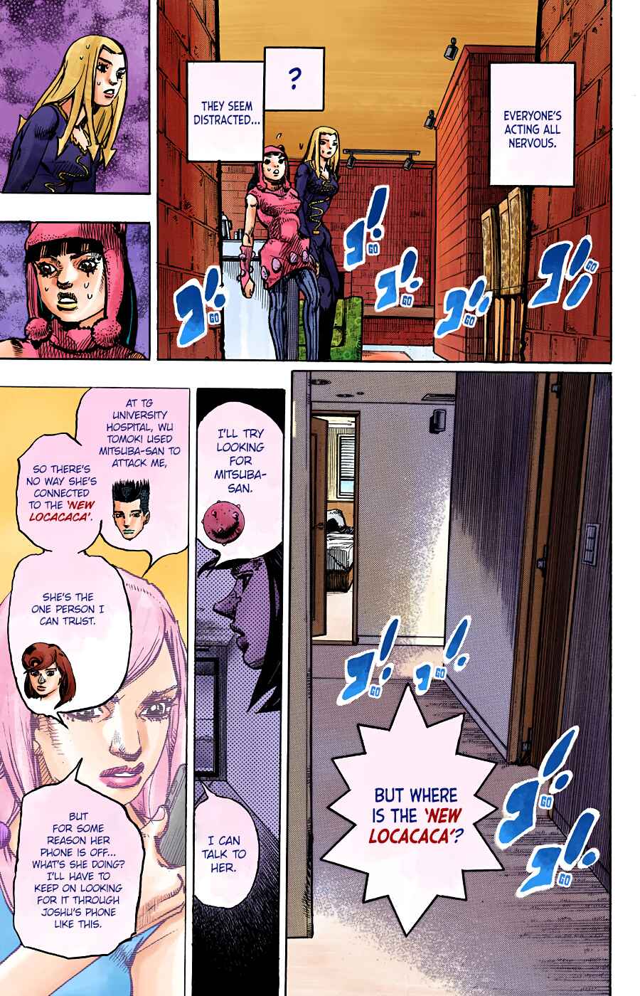 Page 18 Chapter 93 JoJos Bizarre Adventure, Part 8: JoJolion (Official Colored)