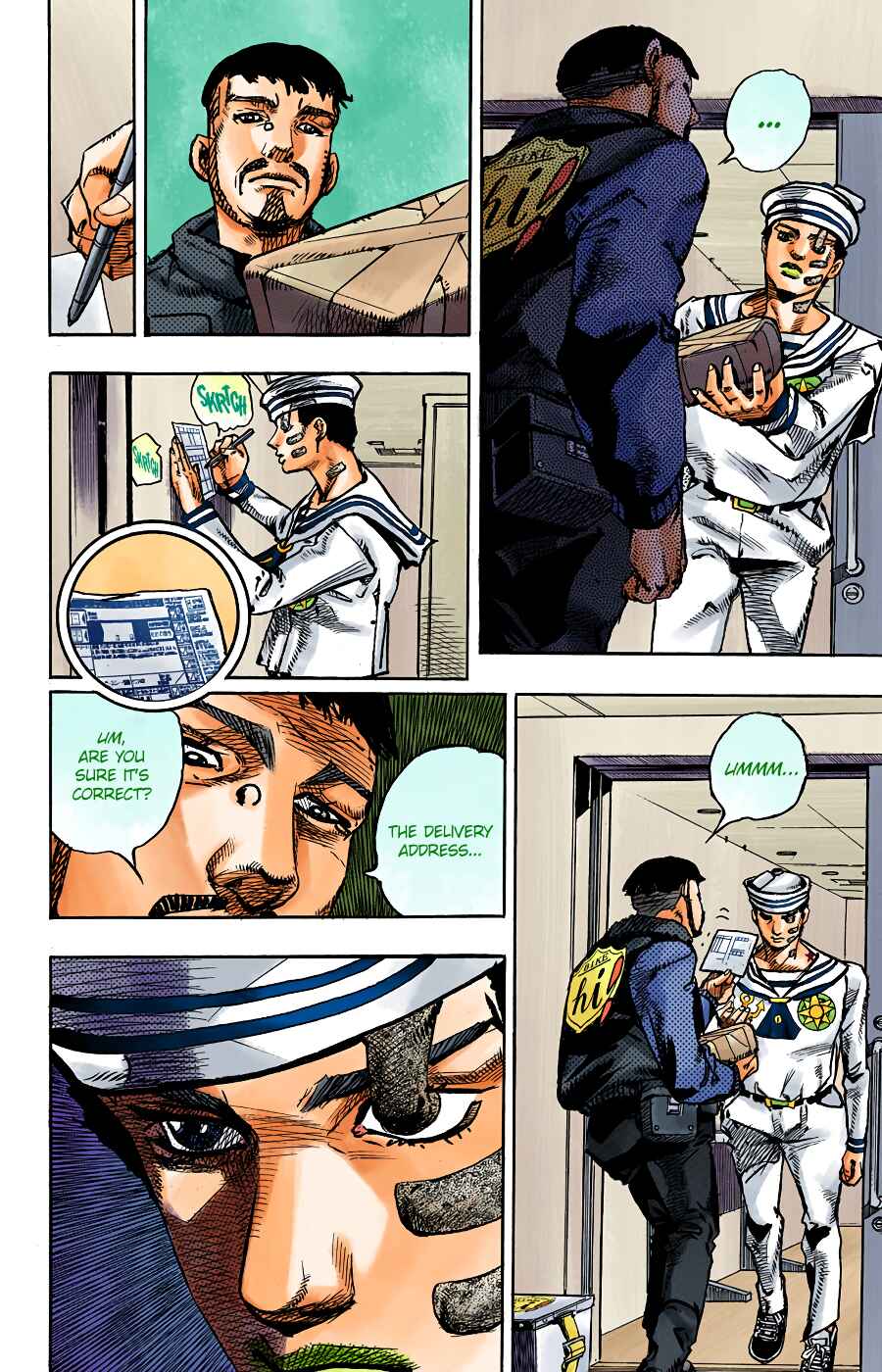 Page 5 Chapter 93 JoJos Bizarre Adventure, Part 8: JoJolion (Official Colored)