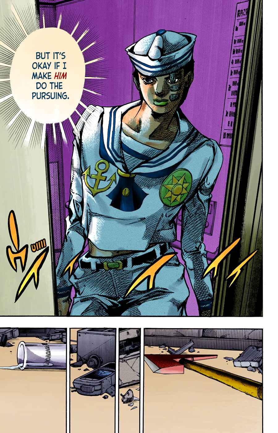 Page 8 Chapter 93 JoJos Bizarre Adventure, Part 8: JoJolion (Official Colored)