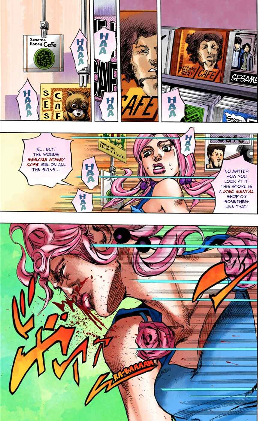 Page 15 Chapter 25 JoJos Bizarre Adventure, Part 8: JoJolion (Official Colored)