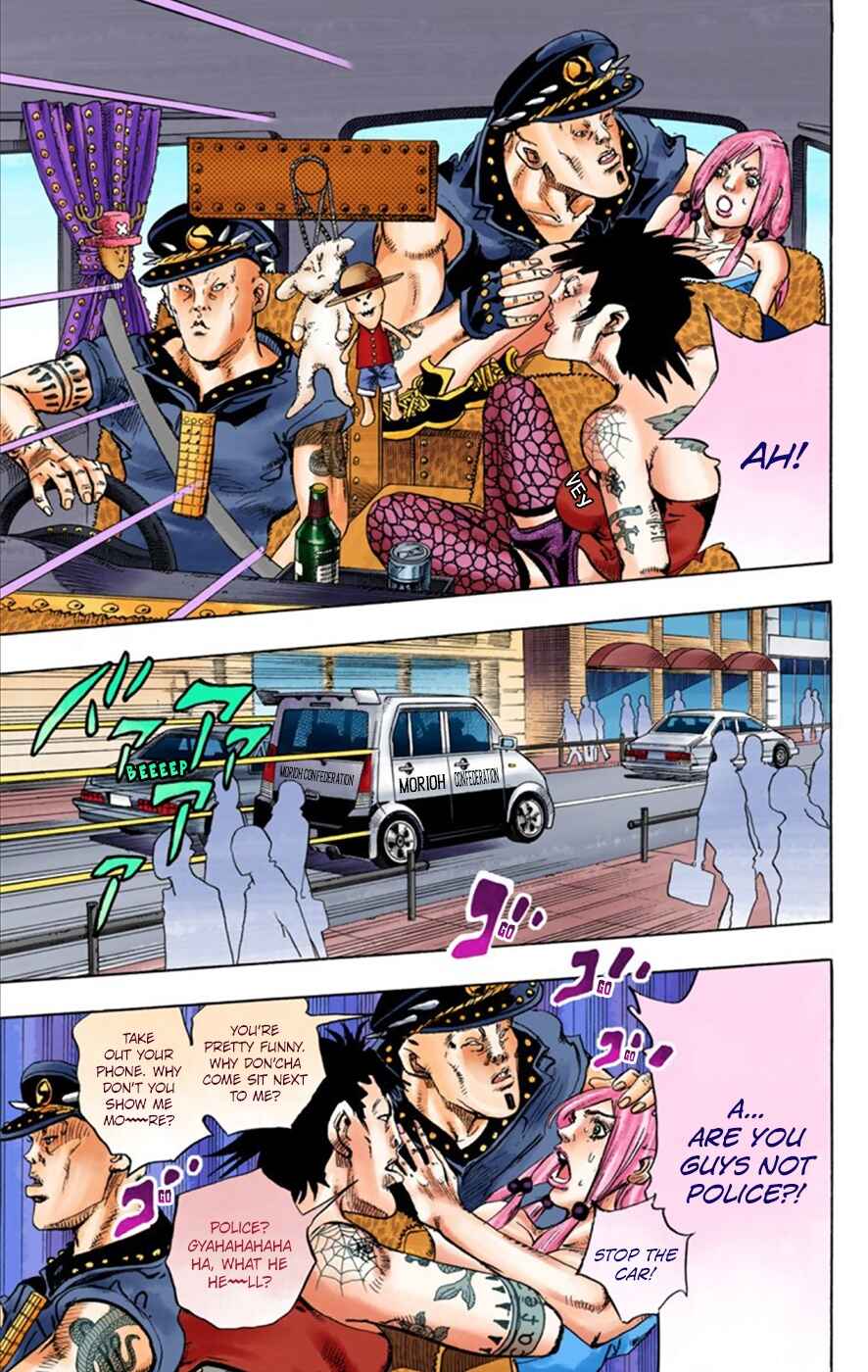 Page 35 Chapter 25 JoJos Bizarre Adventure, Part 8: JoJolion (Official Colored)