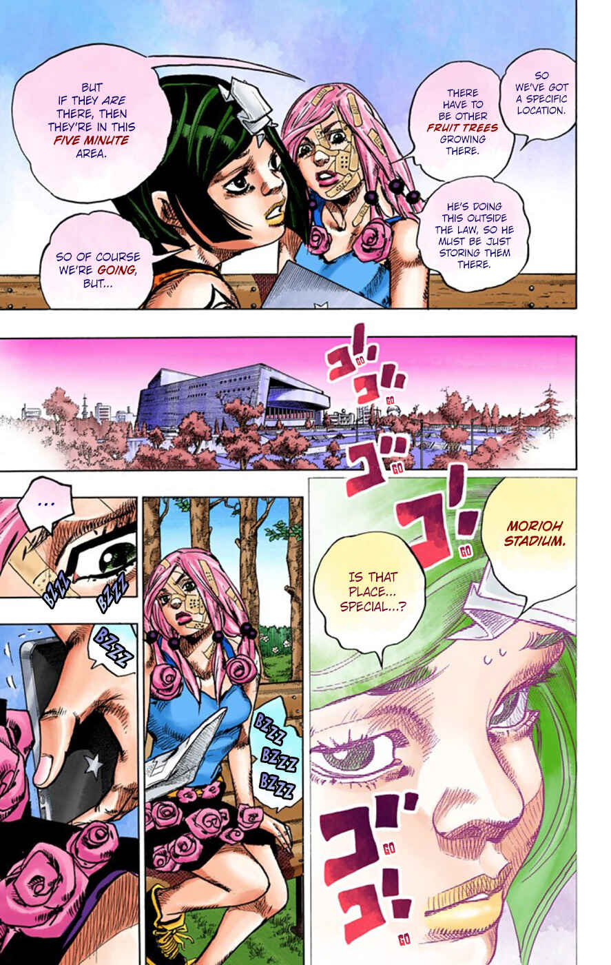 Page 15 Chapter 43 JoJos Bizarre Adventure, Part 8: JoJolion (Official Colored)