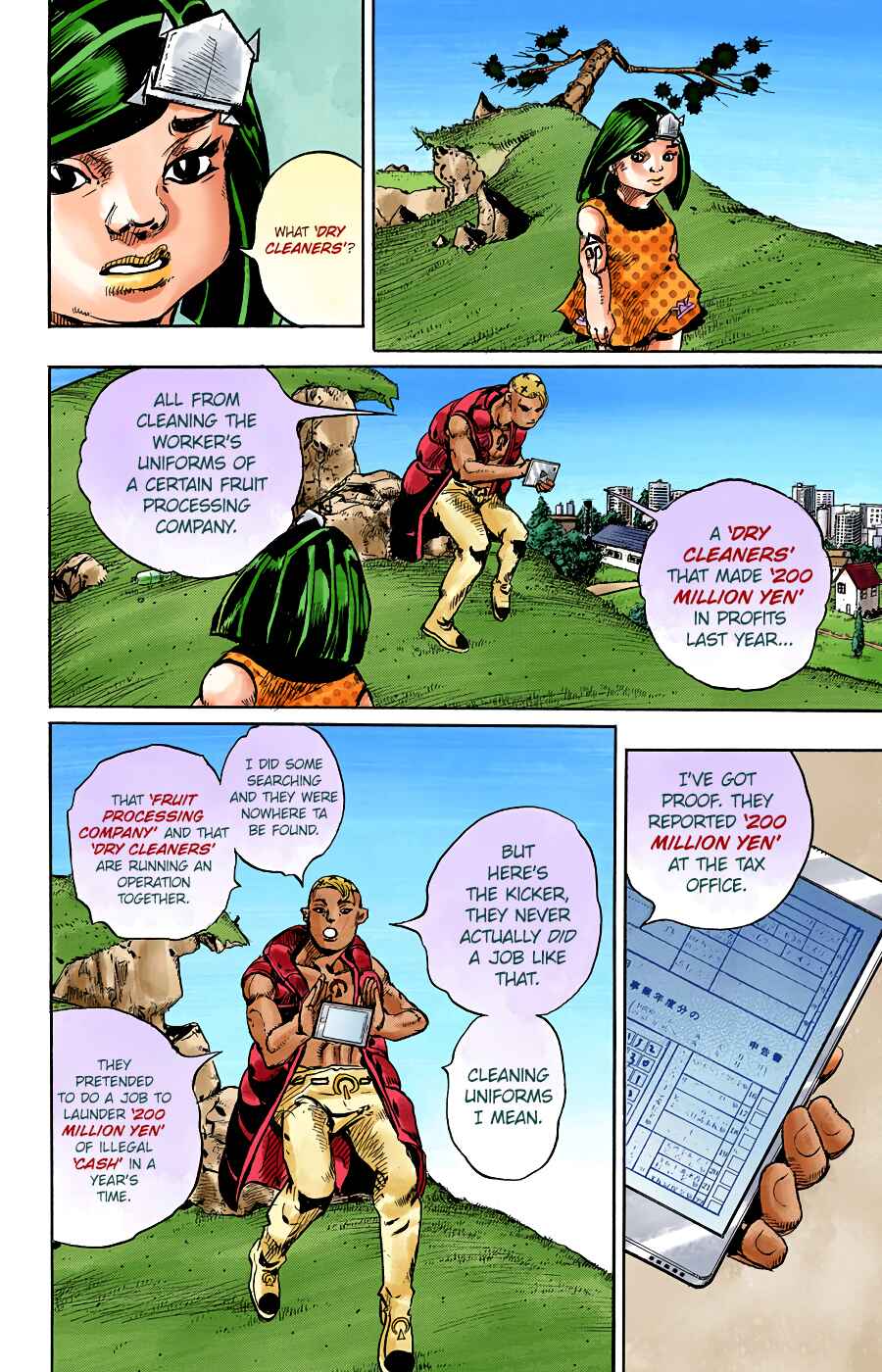 Page 20 Chapter 87 JoJos Bizarre Adventure, Part 8: JoJolion (Official Colored)