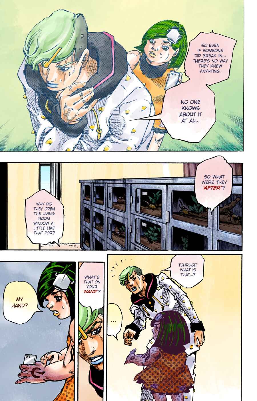 Page 36 Chapter 87 JoJos Bizarre Adventure, Part 8: JoJolion (Official Colored)